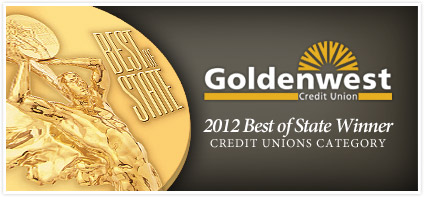 Goldenwest Credit Union Named "Best of State"