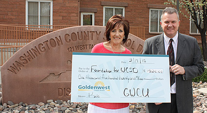 Goldenwest Donates to WCSD Foundation