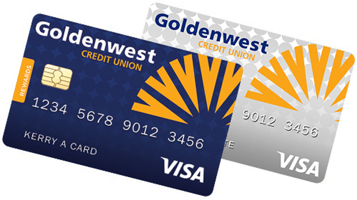 Two credit cards
